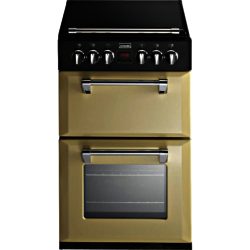 Stoves Richmond 550E 55cm Electric Ceramic Mini Range Cooker in Champagne